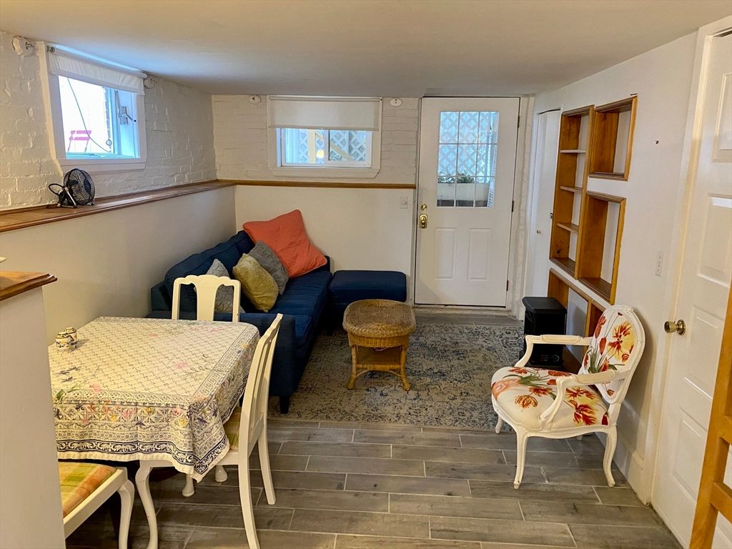 Dining room, Interior, Wood Texture Flooring