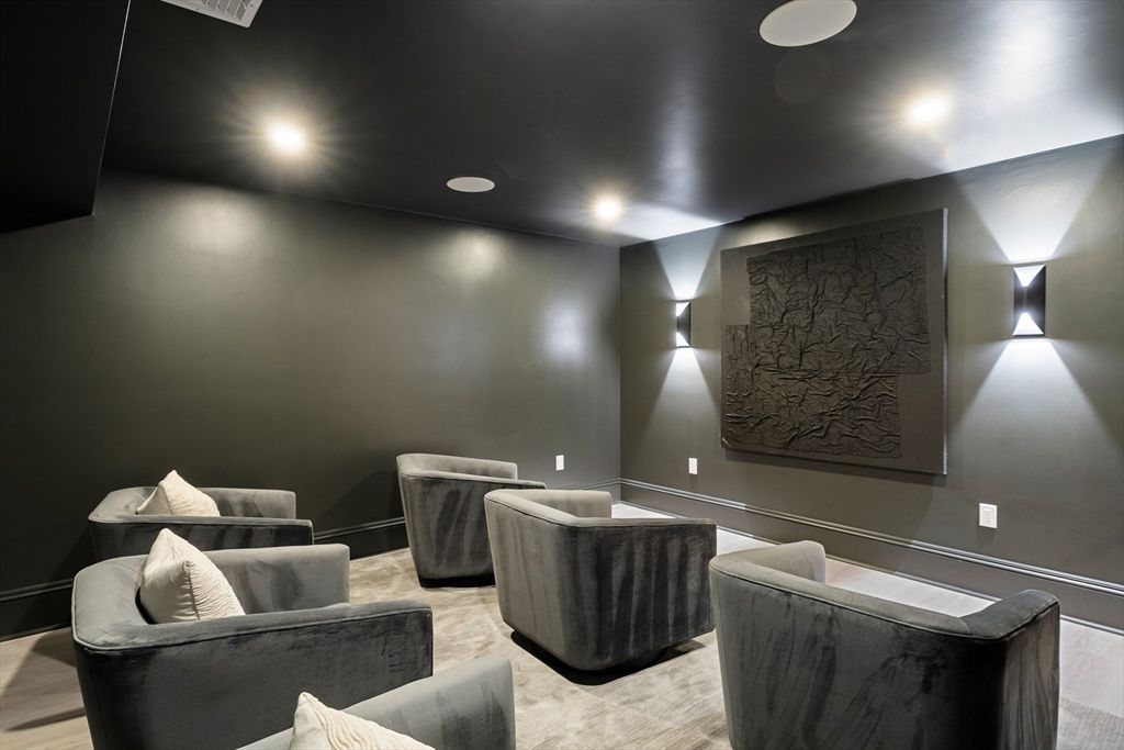 Interior, Recessed Lighting, Theatre Room