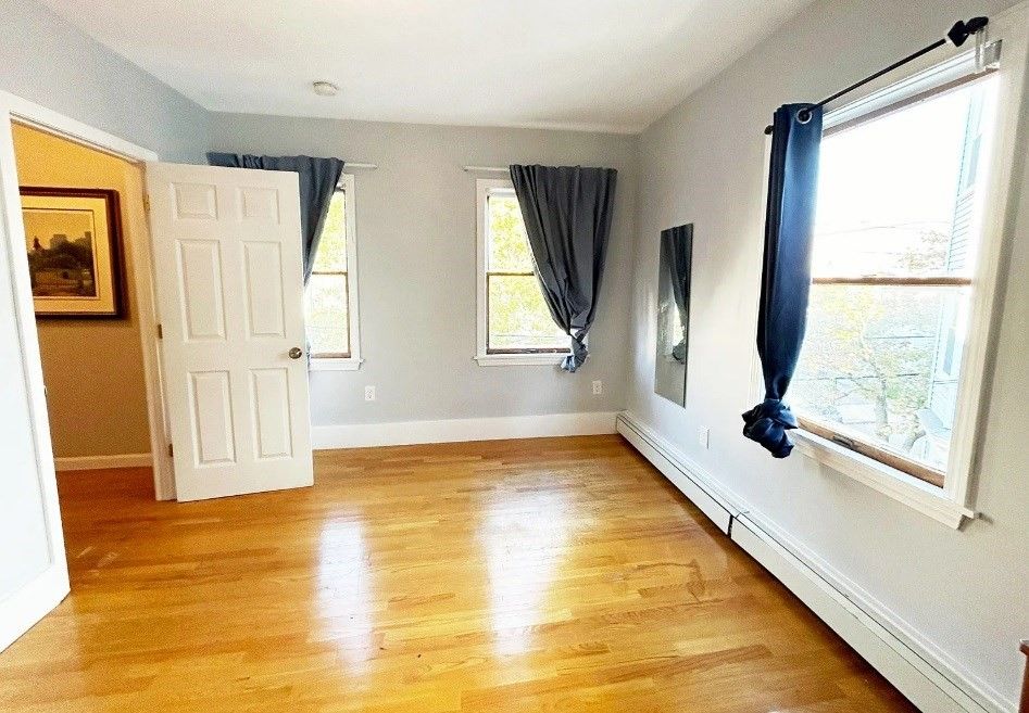 Empty room, Fireplace, Interior, Wood Texture Flooring
