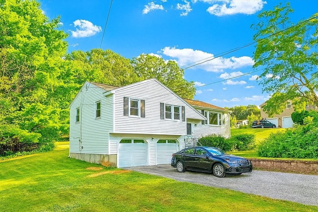 Attached, Backyard, Exterior, Facade, Raised Ranch