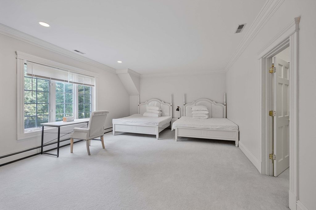 Bedroom, Home Office, Interior, Recessed Lighting