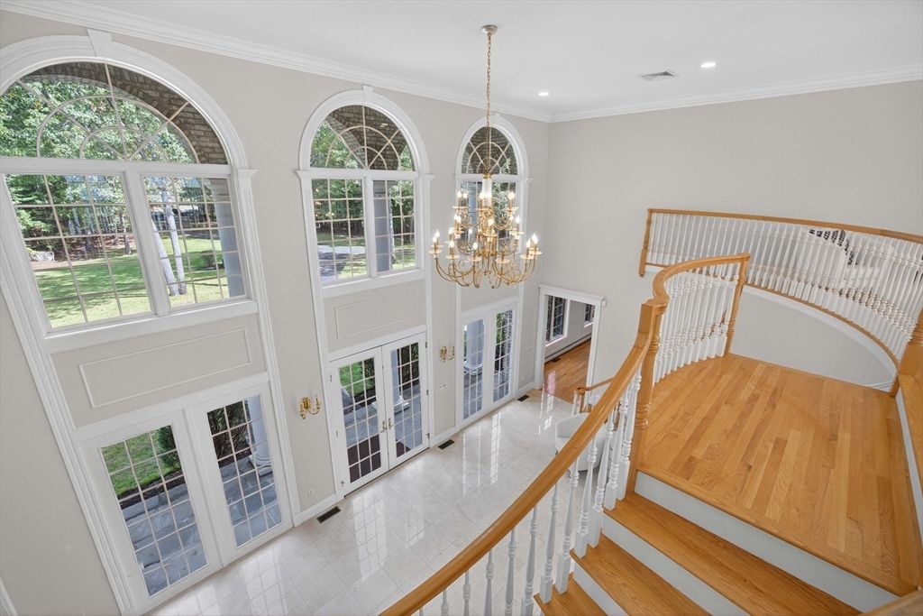 Chandelier, Interior, Recessed Lighting