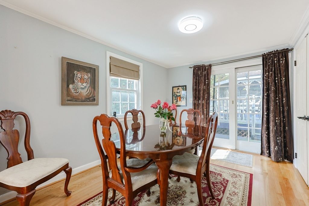Dining room, Interior, Wood Texture Flooring