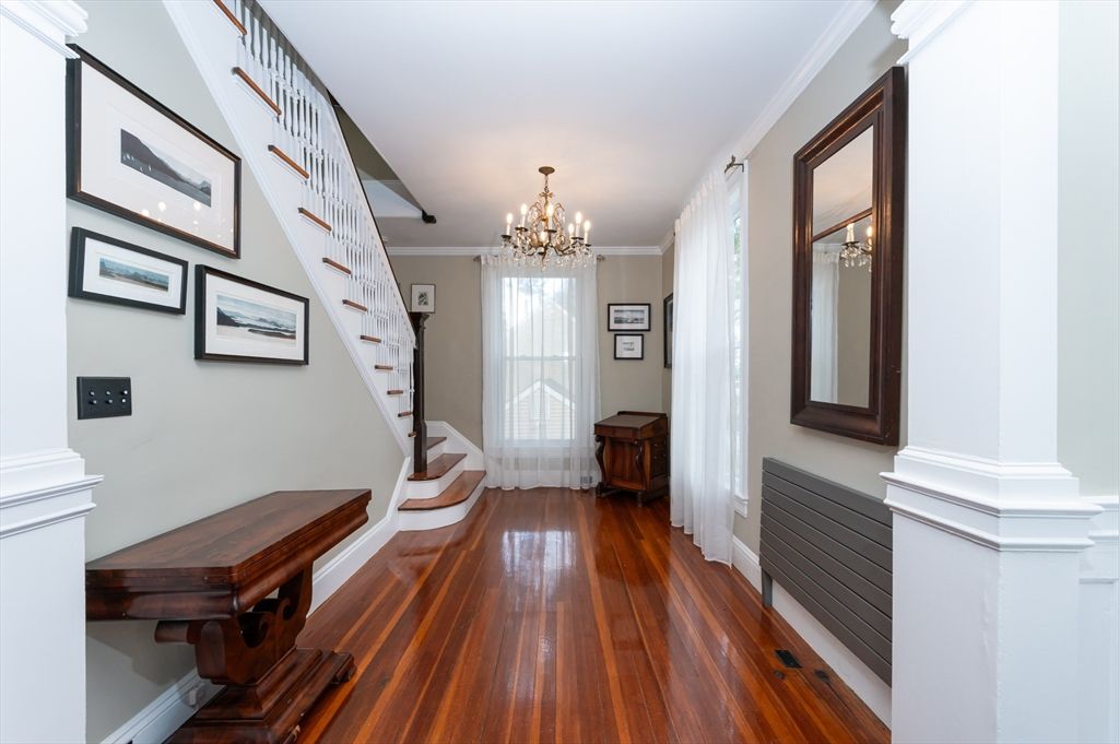 Chandelier, Interior, Wood Texture Flooring
