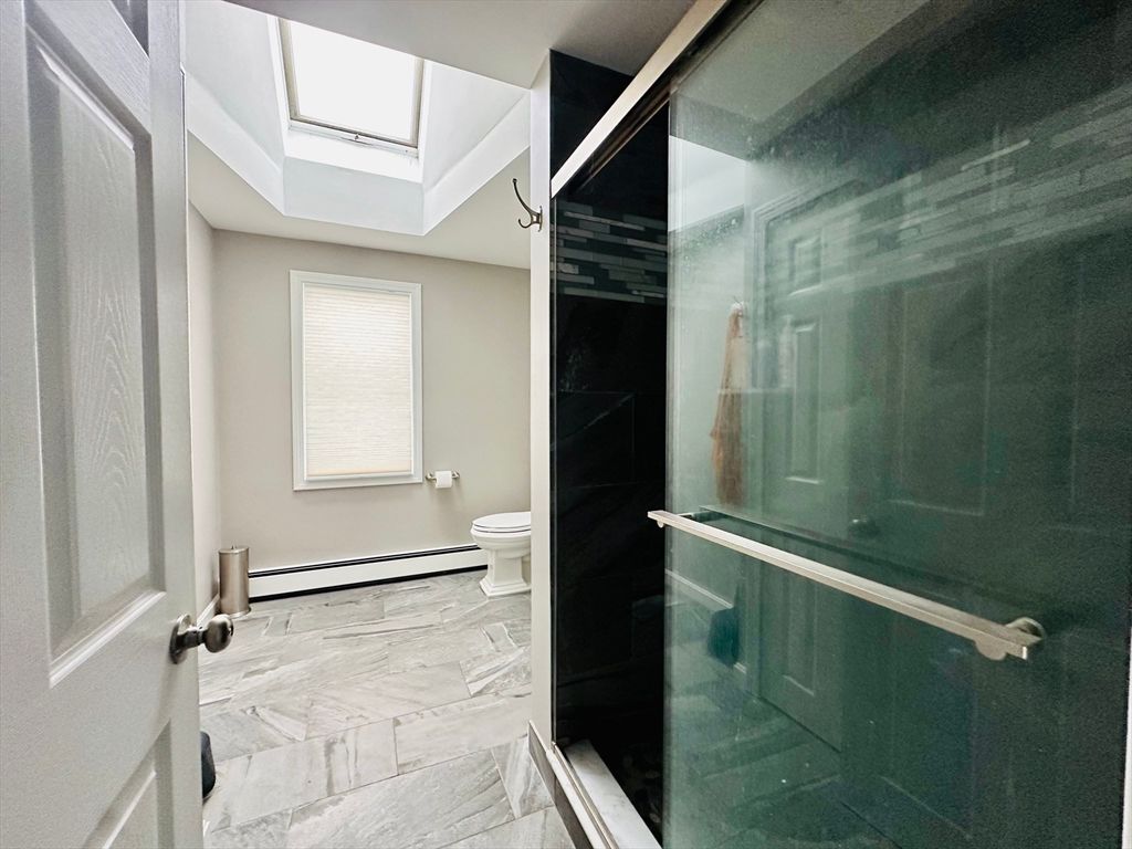 Bathroom, Glass Shower, Interior, Marble