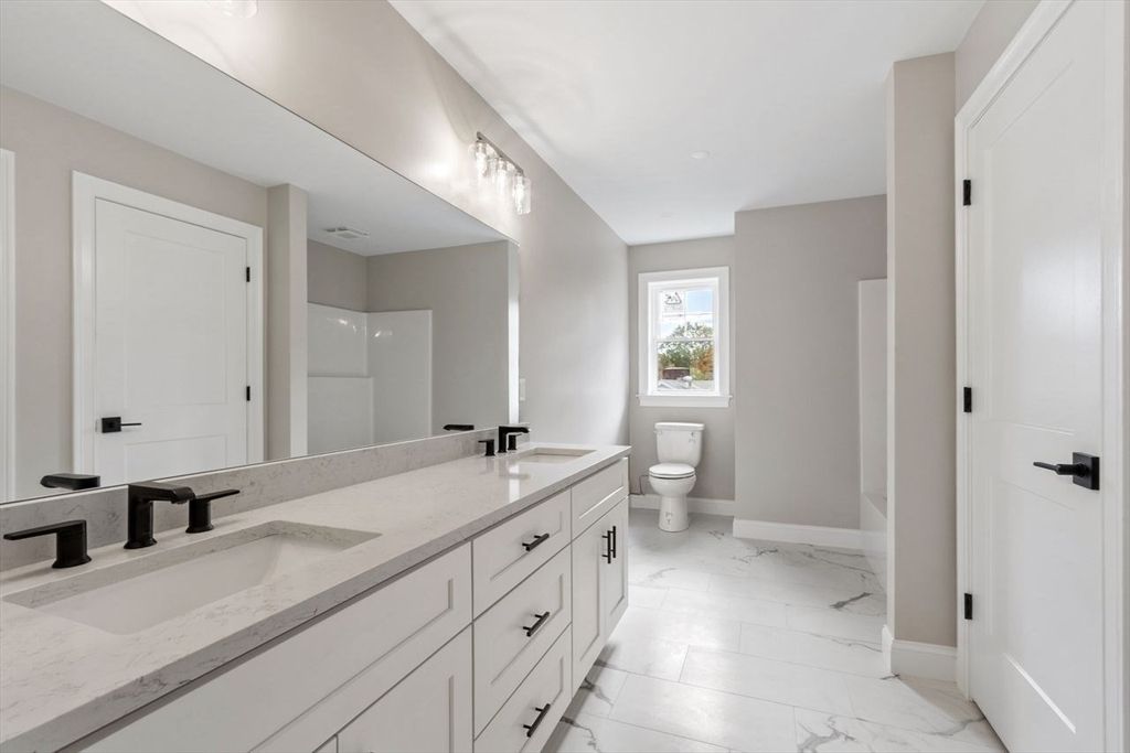 Bathroom, Dual Sink Vanities, Interior, Marble