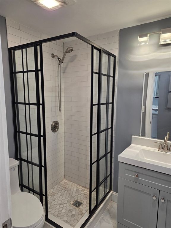 Bathroom, Glass Shower, Interior