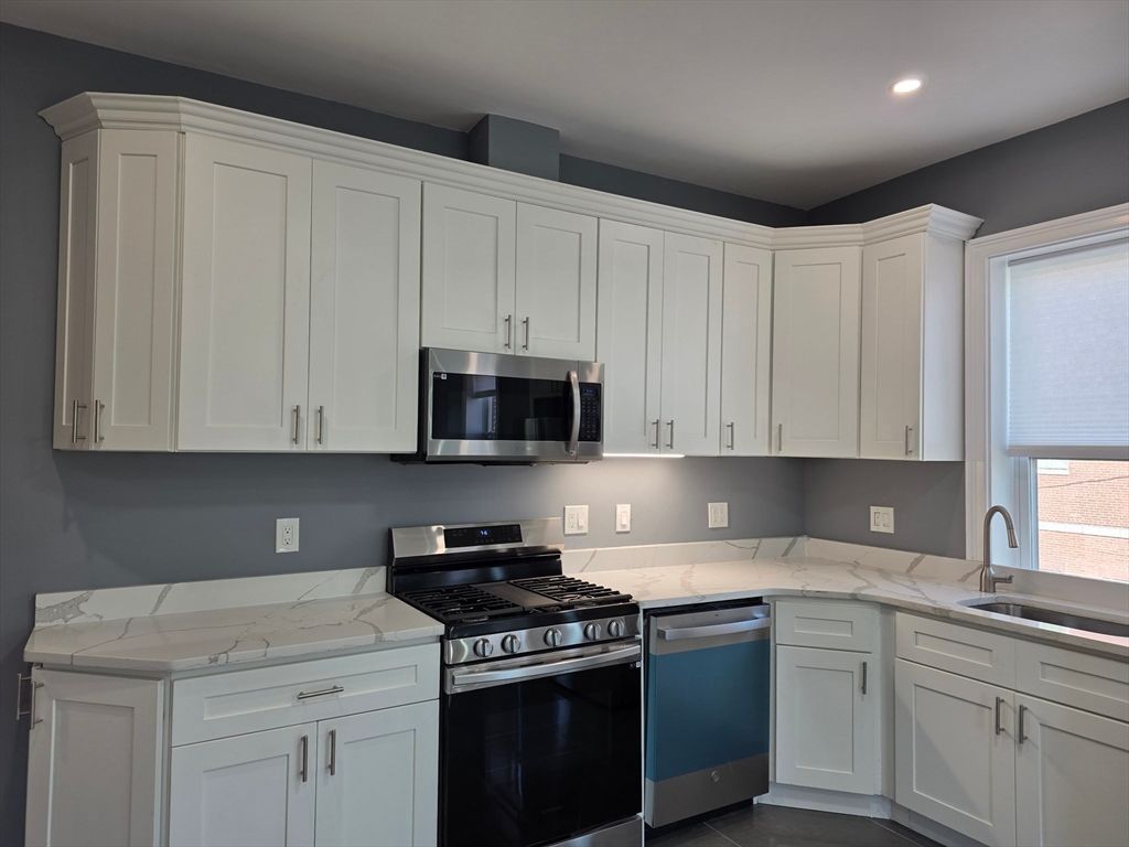 Interior, Kitchen, Recessed Lighting, Stainless Steel Appliances