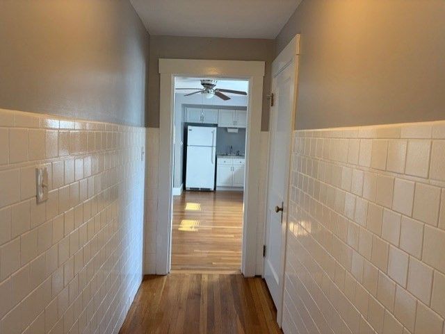 Interior, Stone Walls, Wood Texture Flooring
