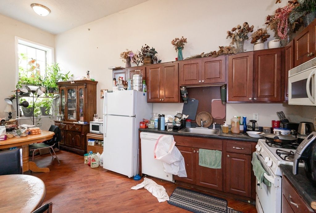 Dining room, Interior, Kitchen, Wood Texture Flooring