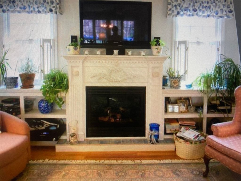 Fireplace, Interior, Wood Texture Flooring