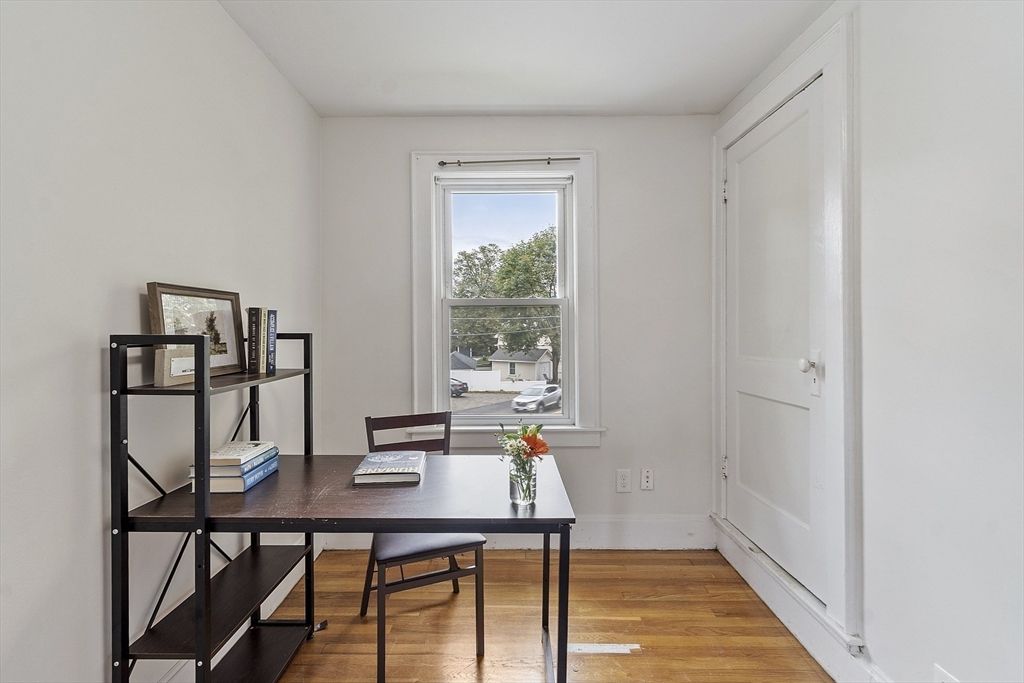 Home Office, Interior, Wood Texture Flooring
