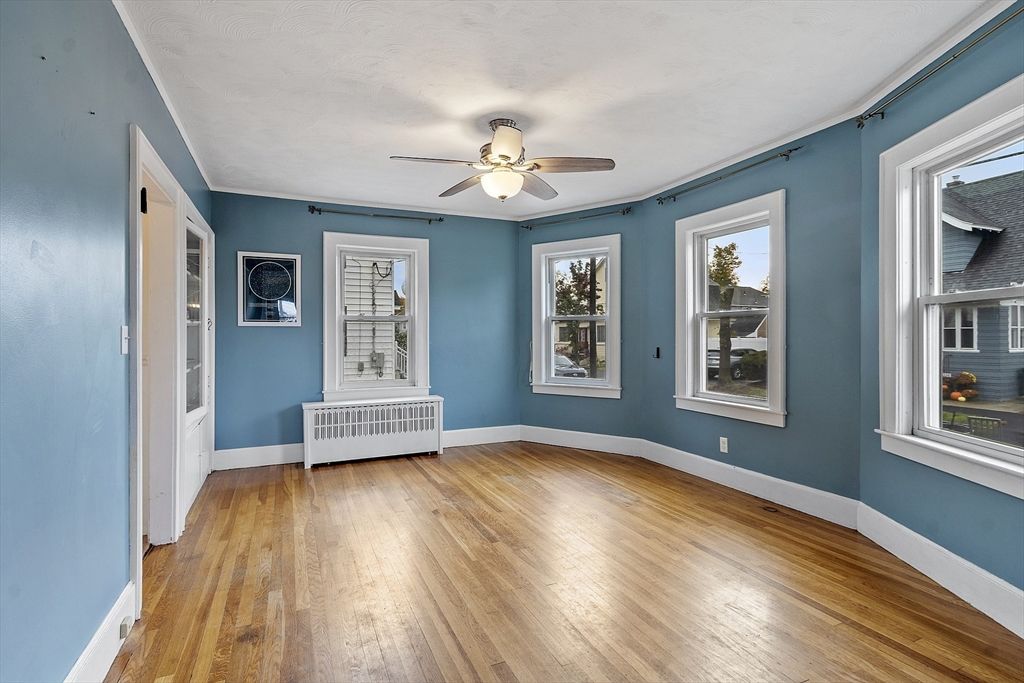 Empty room, Interior, Wood Texture Flooring