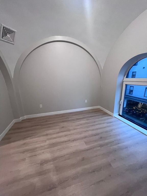 Empty room, Fireplace, Interior, Wood Texture Flooring