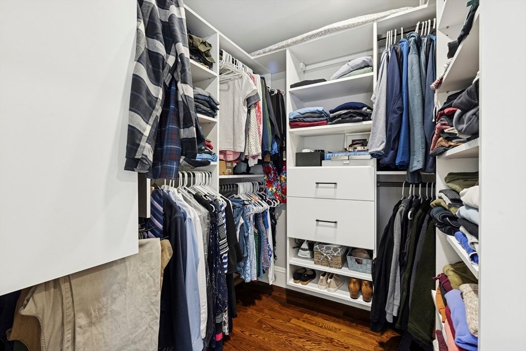 Interior, Walk-in Closets, Wood Texture Flooring