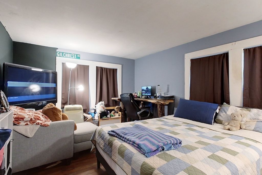 Bedroom, Home Office, Interior, Wood Texture Flooring