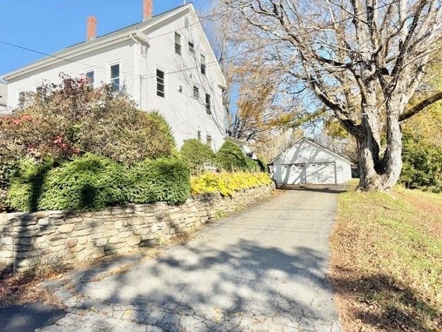 Backyard, Detached Garage, Exterior