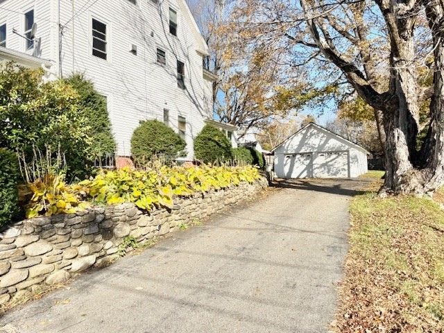 Backyard, Detached Garage, Exterior