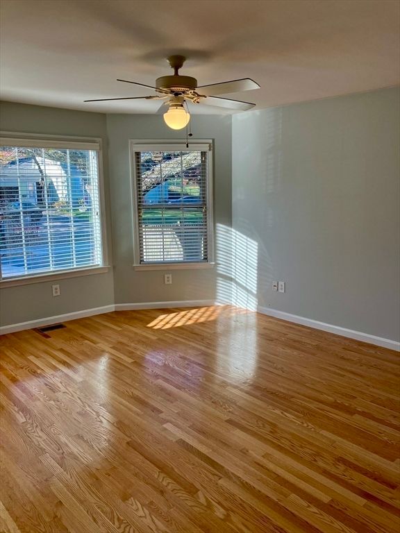 Empty room, Interior, Wood Texture Flooring