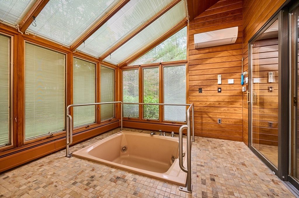 Bathroom, Interior, Sun Room, Wooden Walls