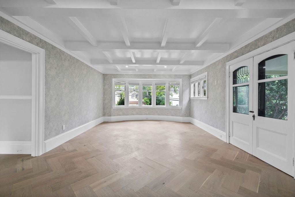 Empty room, Interior, Wood Texture Flooring