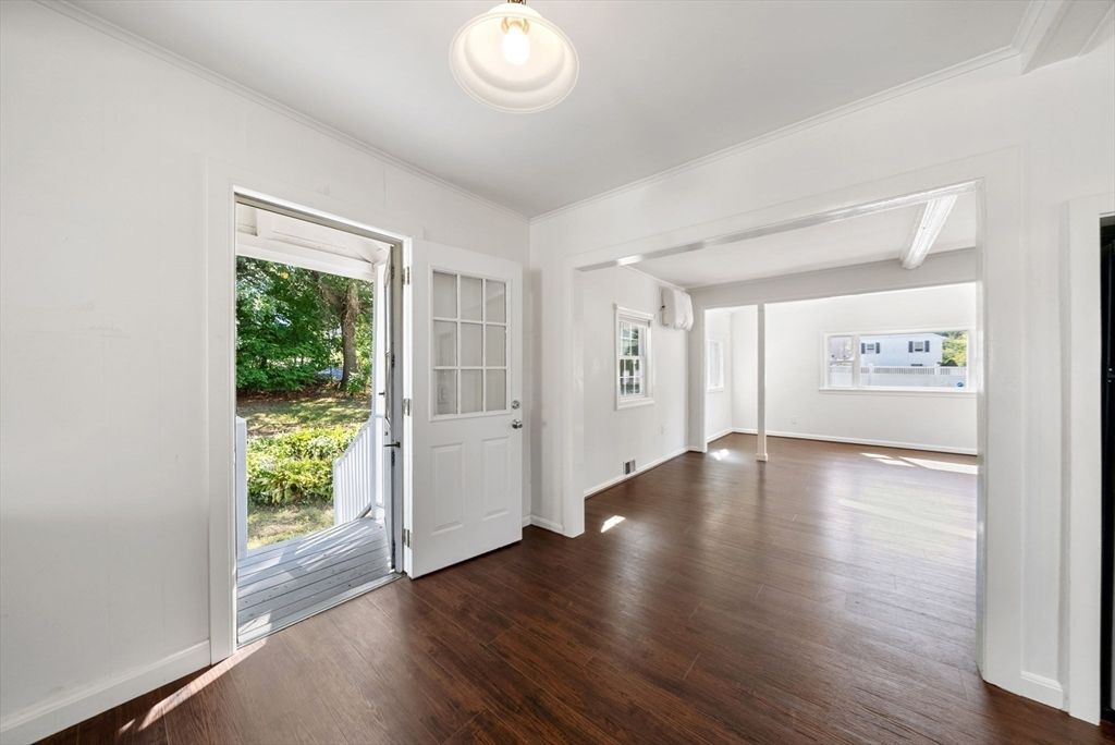 Empty room, Interior, Wood Texture Flooring