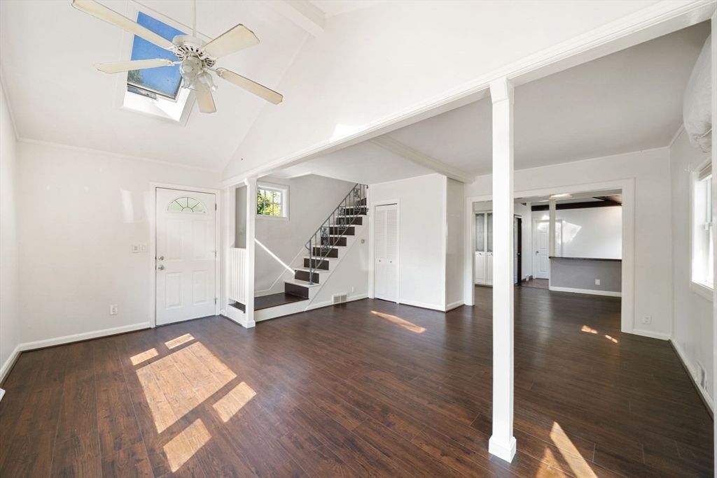 Empty room, Interior, Wood Texture Flooring