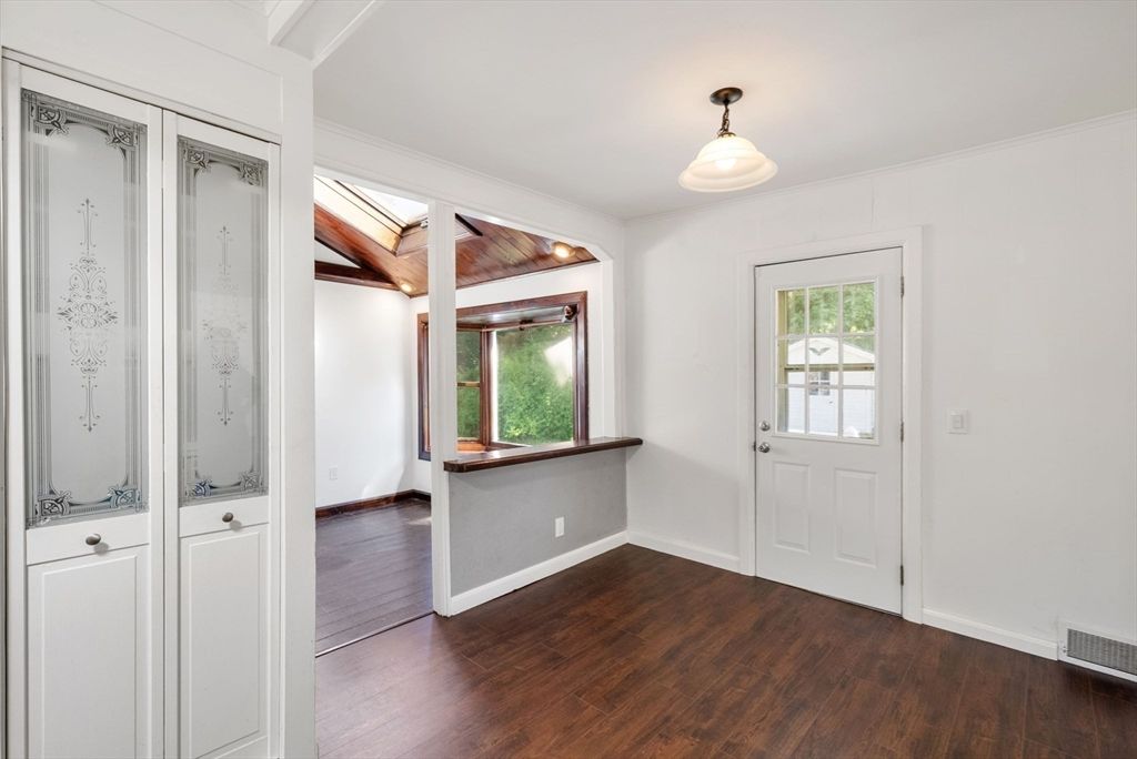 Empty room, Interior, Wood Texture Flooring