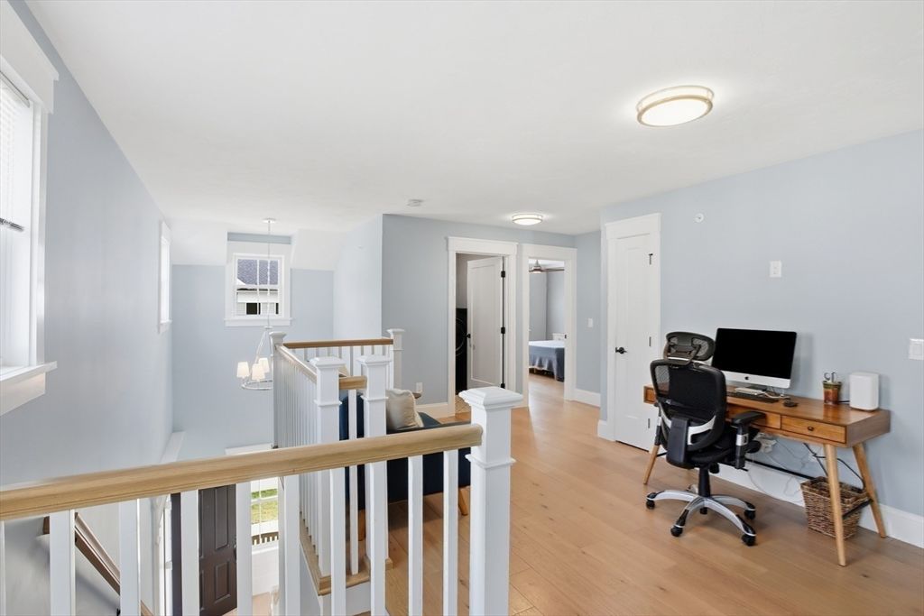 Home Office, Interior, Wood Texture Flooring