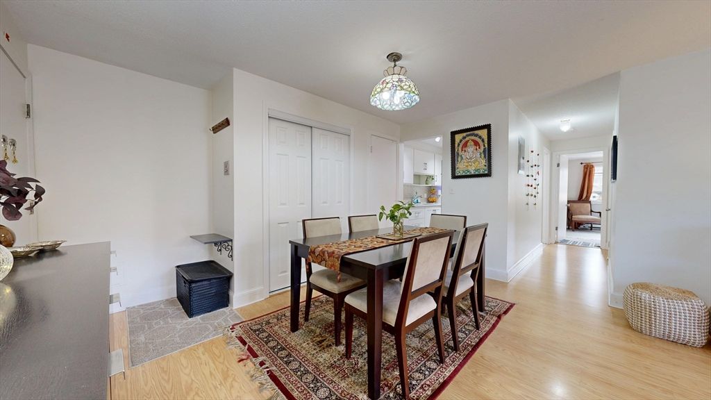 Dining room, Interior, Wood Texture Flooring