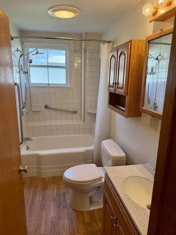 Bathroom, Glass Shower, Interior, Wood Texture Flooring