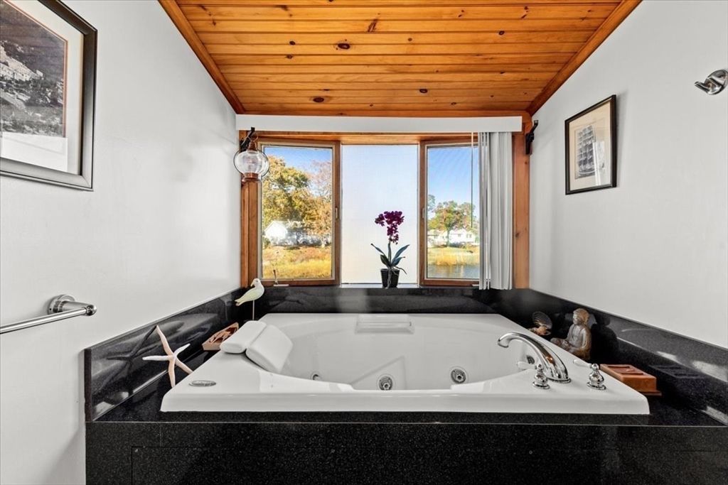 Bathroom, Interior, Wooden Ceilings