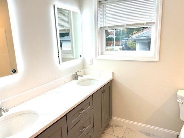 Bathroom, Dual Sink Vanities, Interior, Marble