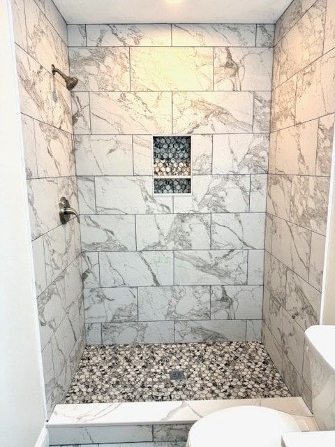 Bathroom, Interior, Marble Walls