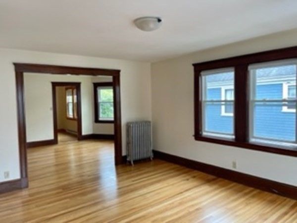 Empty room, Interior, Water, Wood Texture Flooring