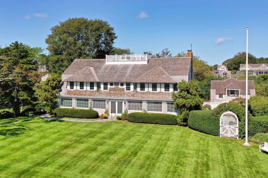 Backyard, Exterior, Facade, Cape Cod
