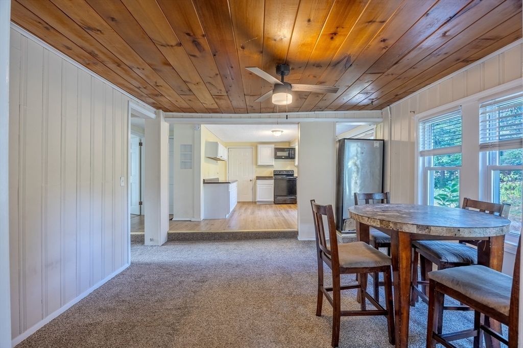 Dining room, Interior, Kitchen, Wooden Ceilings, Wood Texture Flooring