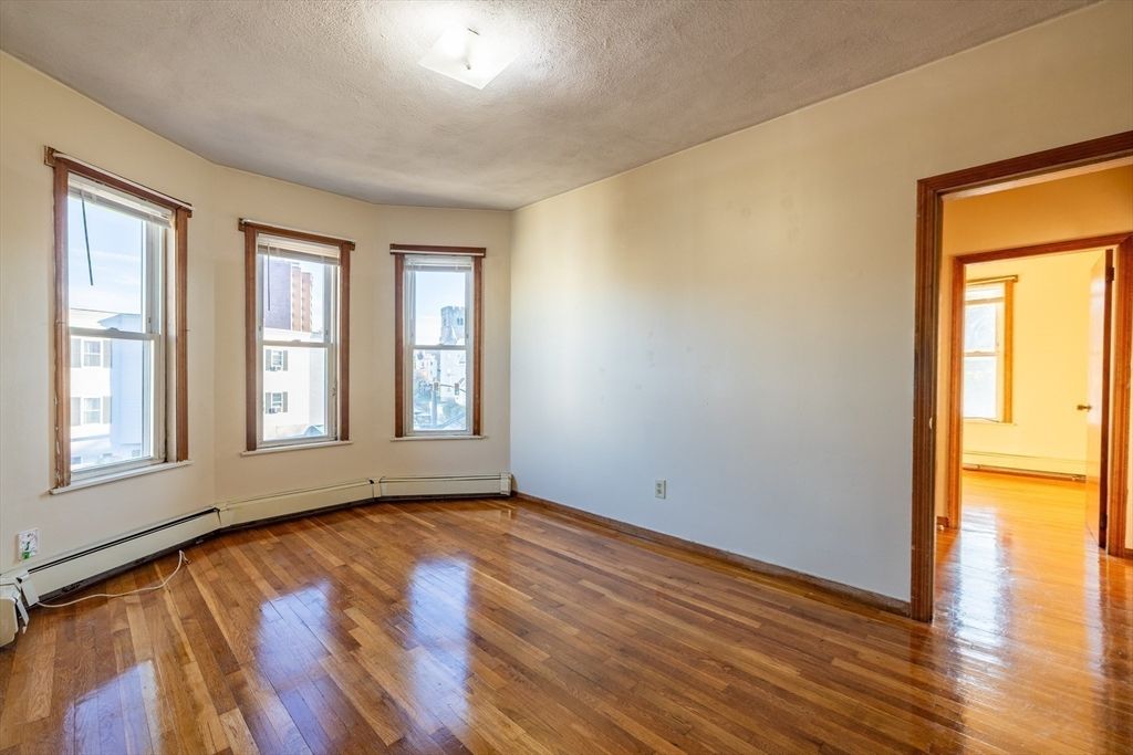 Empty room, Interior, Wood Texture Flooring