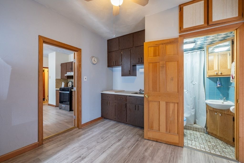 Bathroom, Interior, Kitchen, Wood Texture Flooring