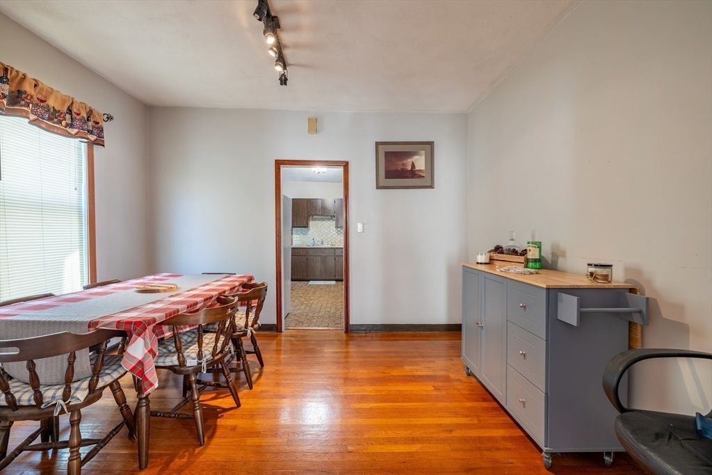 Dining room, Interior, Wood Texture Flooring