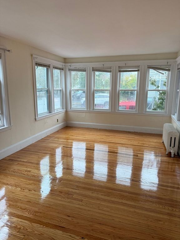 Empty room, Interior, Wood Texture Flooring