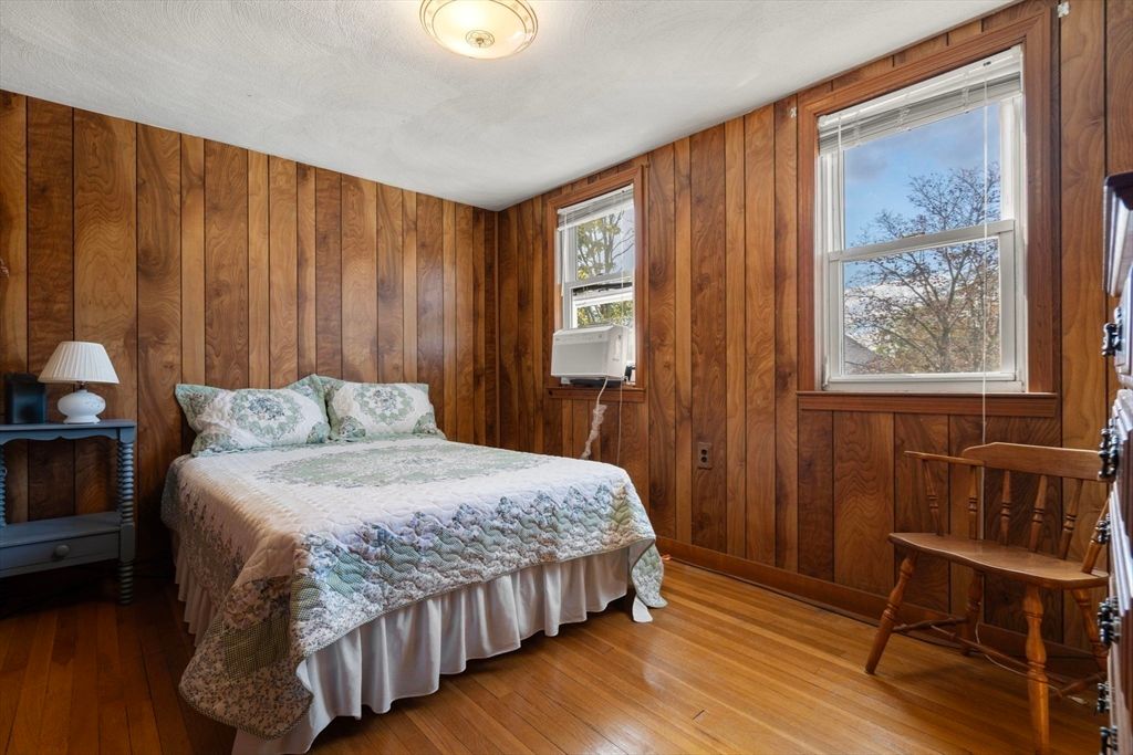 Bedroom, Interior, Wood Texture Flooring, Wooden Walls