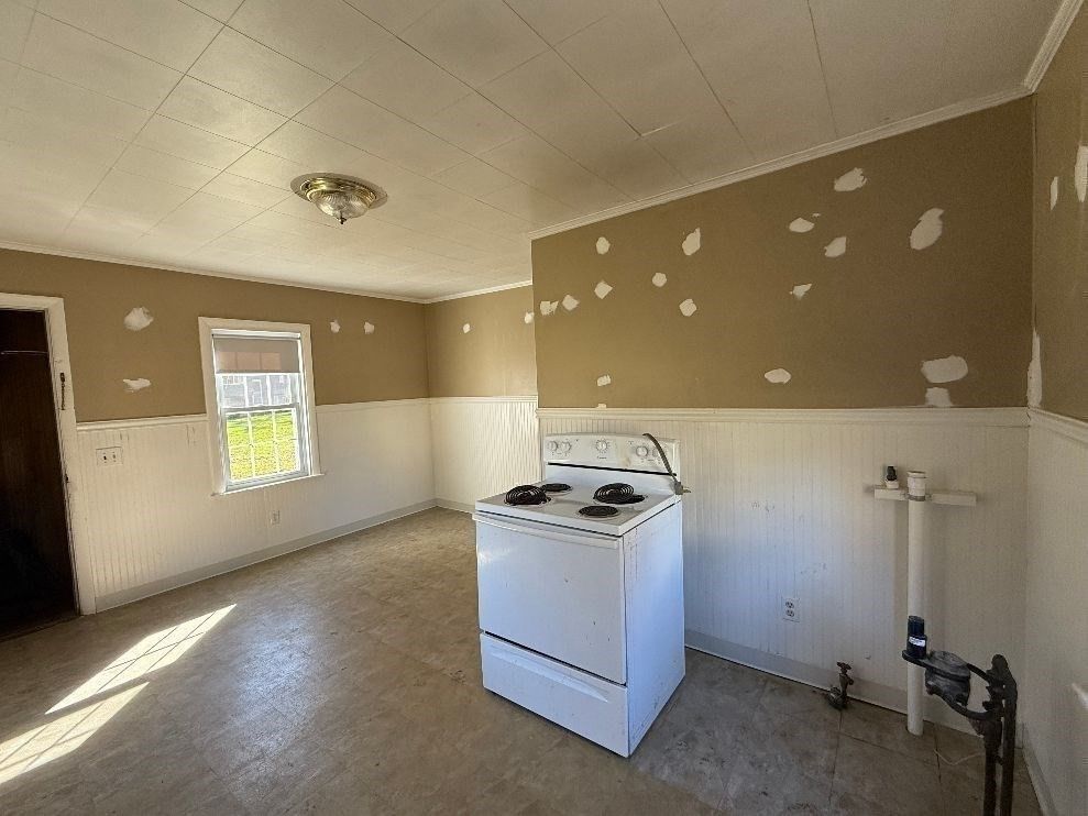 Empty room, Interior, Kitchen