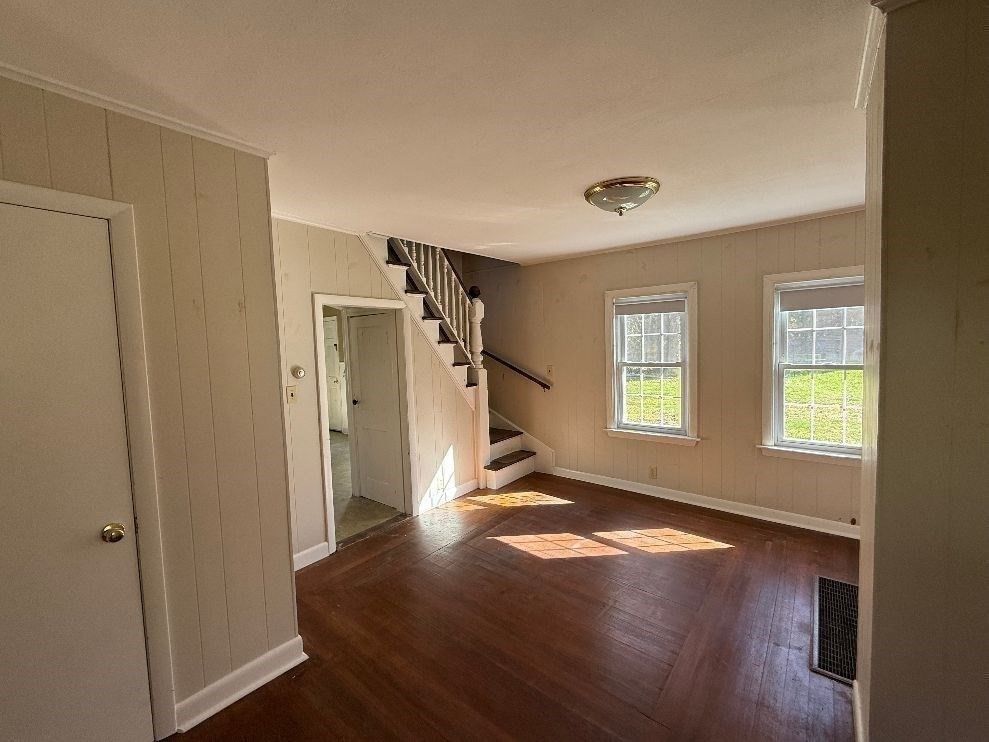 Empty room, Interior, Wood Texture Flooring