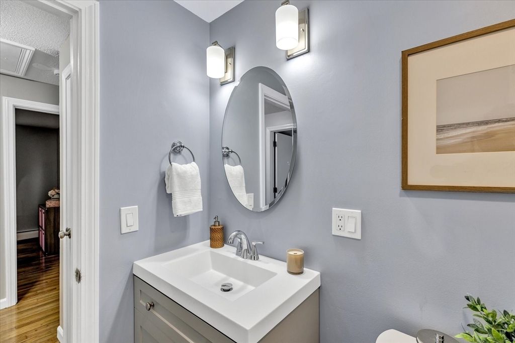 Bathroom, Interior, Wood Texture Flooring