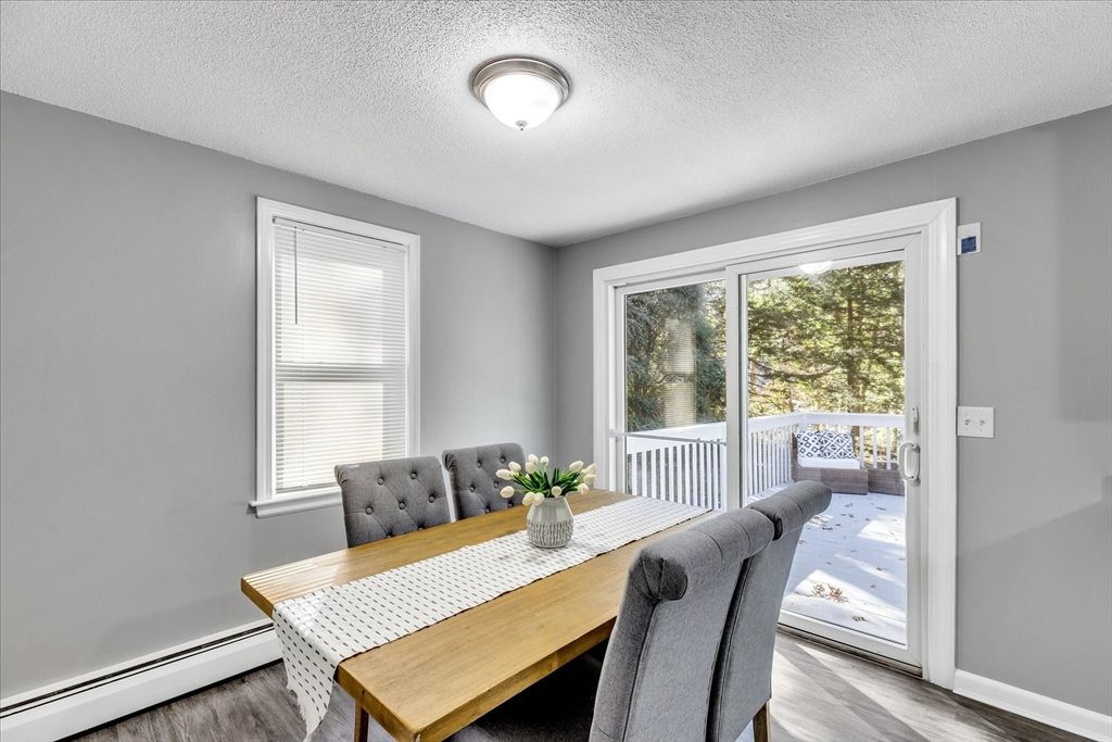 Dining room, Interior, Wood Texture Flooring