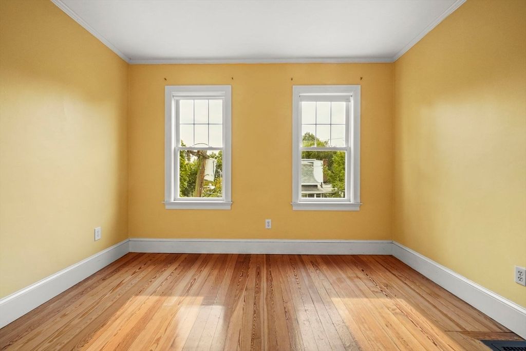 Empty room, Interior, Wood Texture Flooring