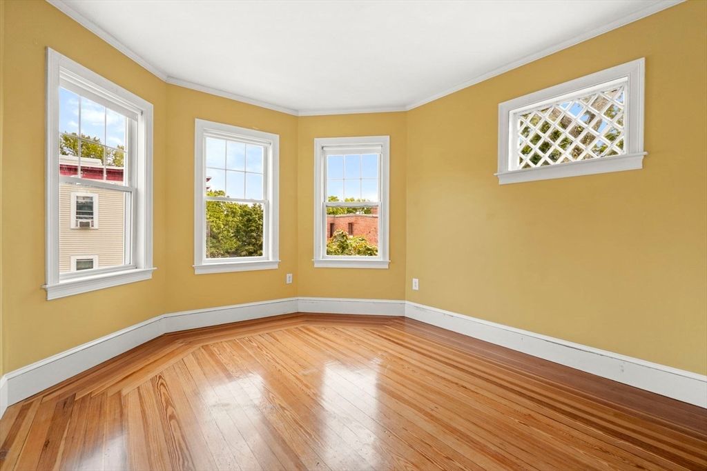 Empty room, Interior, Wood Texture Flooring