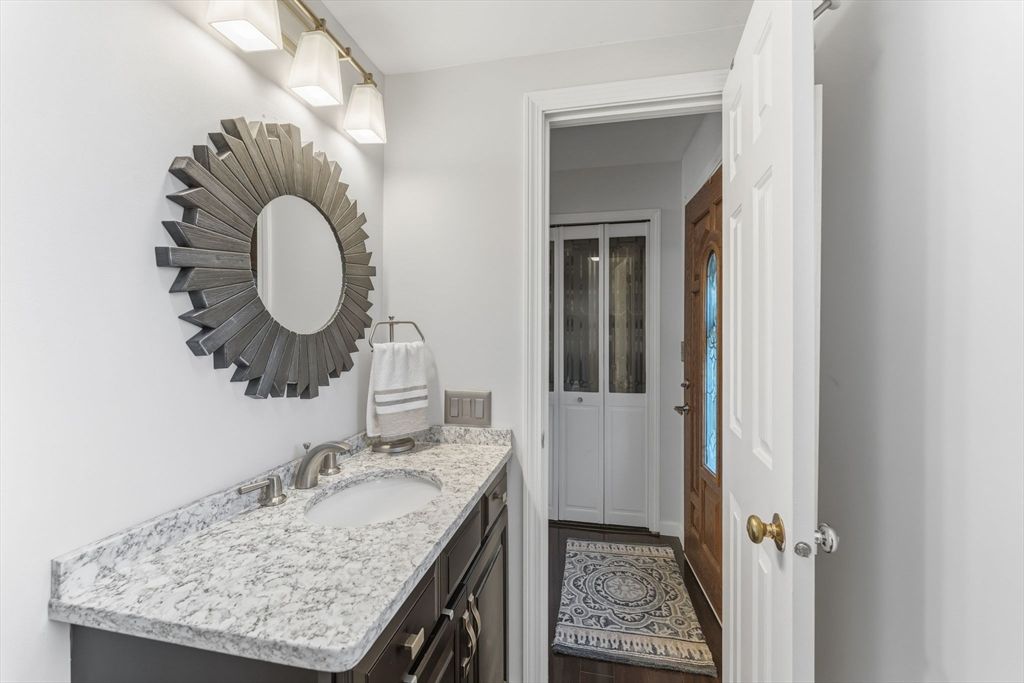 Bathroom, Dual Sink Vanities, Interior, Wood Texture Flooring