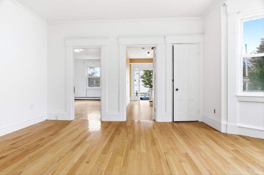Empty room, Interior, Wood Texture Flooring